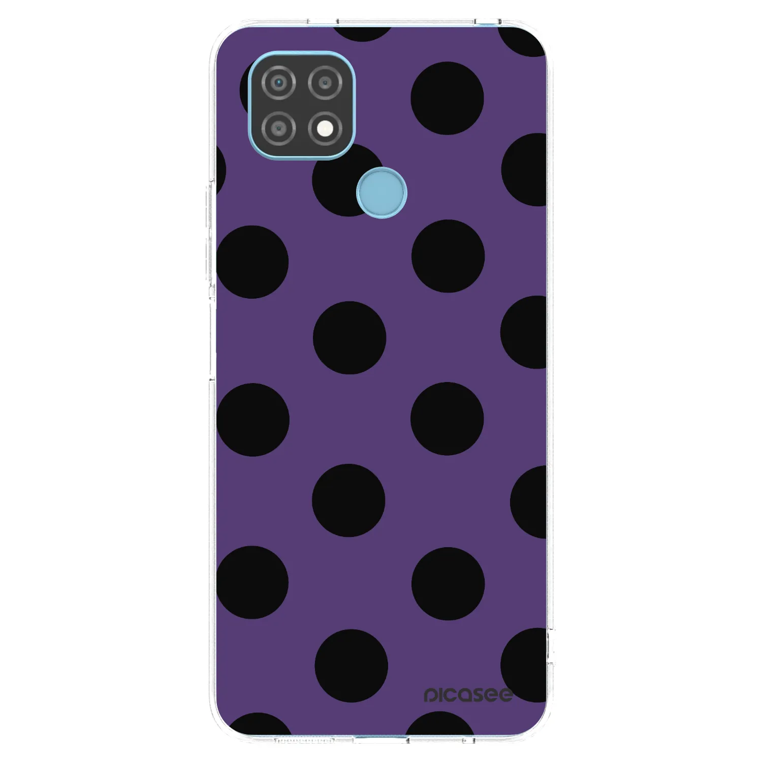 Picasee husă transparentă din silicon pentru Realme C21 - Big flickers 2