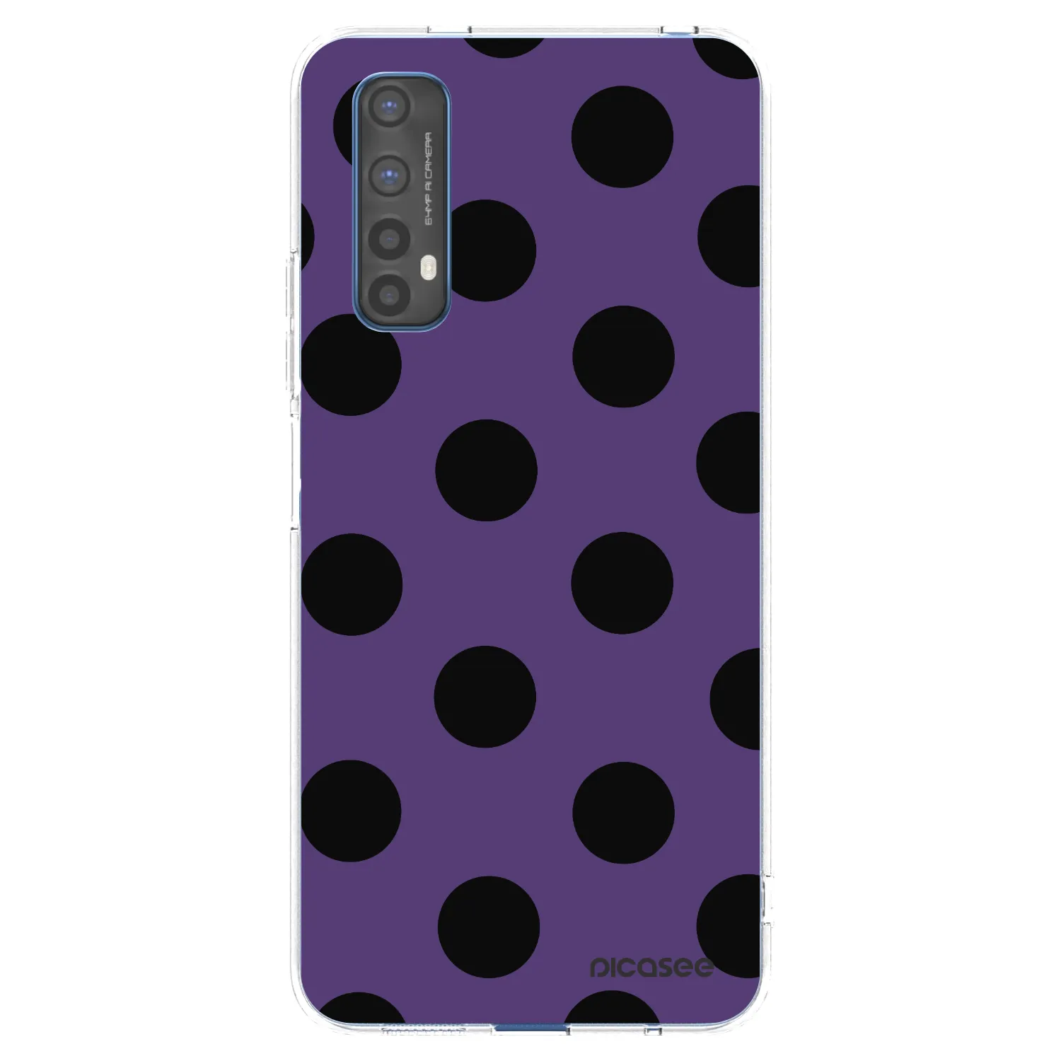 Picasee husă transparentă din silicon pentru Realme 7 - Big flickers 2