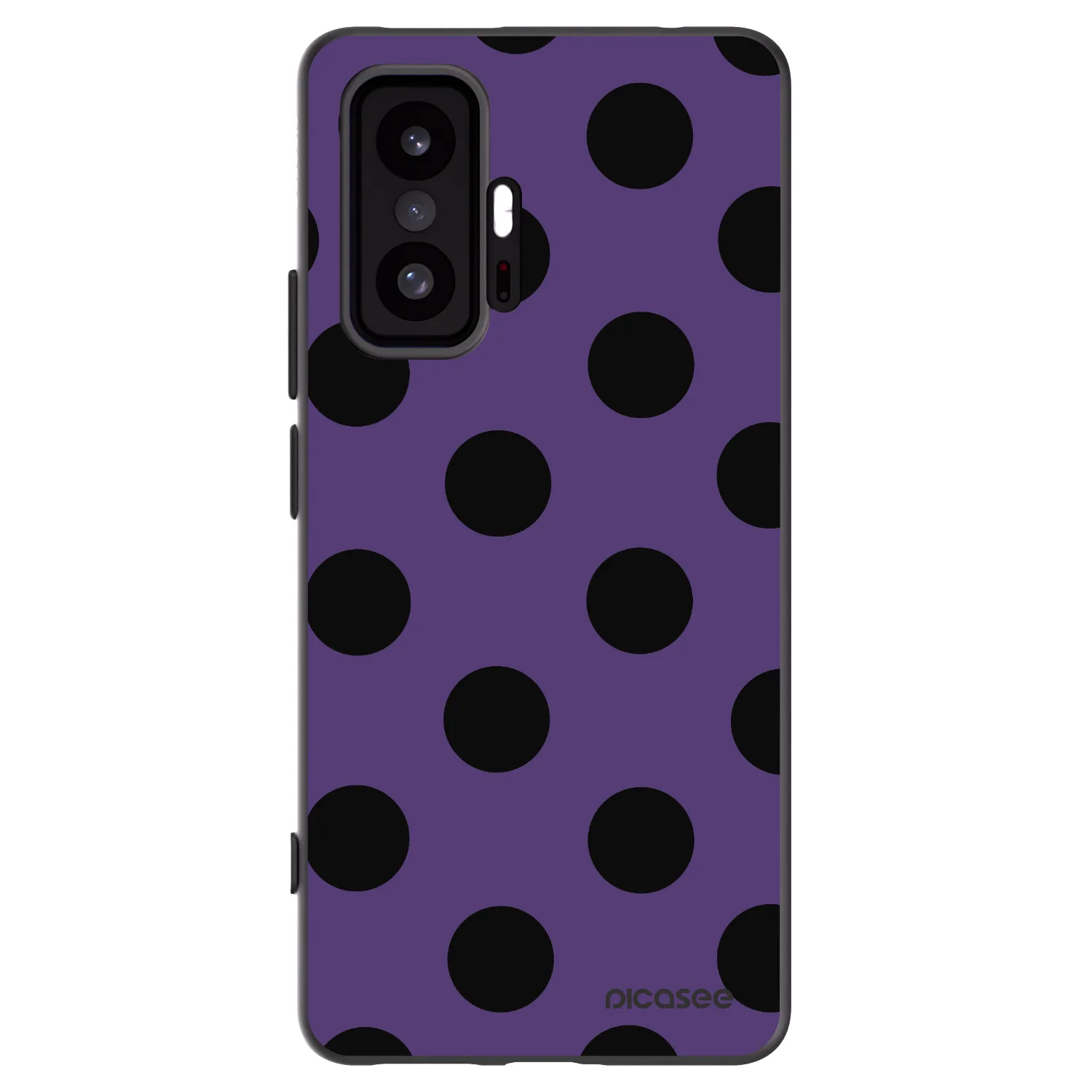 Picasee husă neagră din silicon pentru Xiaomi 11T - Big flickers 2