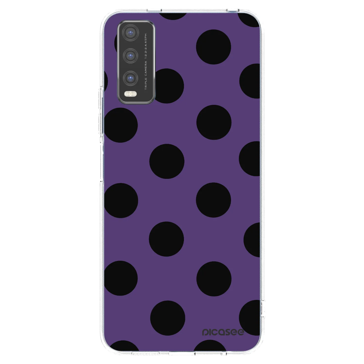 Picasee husă transparentă din silicon pentru Vivo Y20s - Big flickers 2