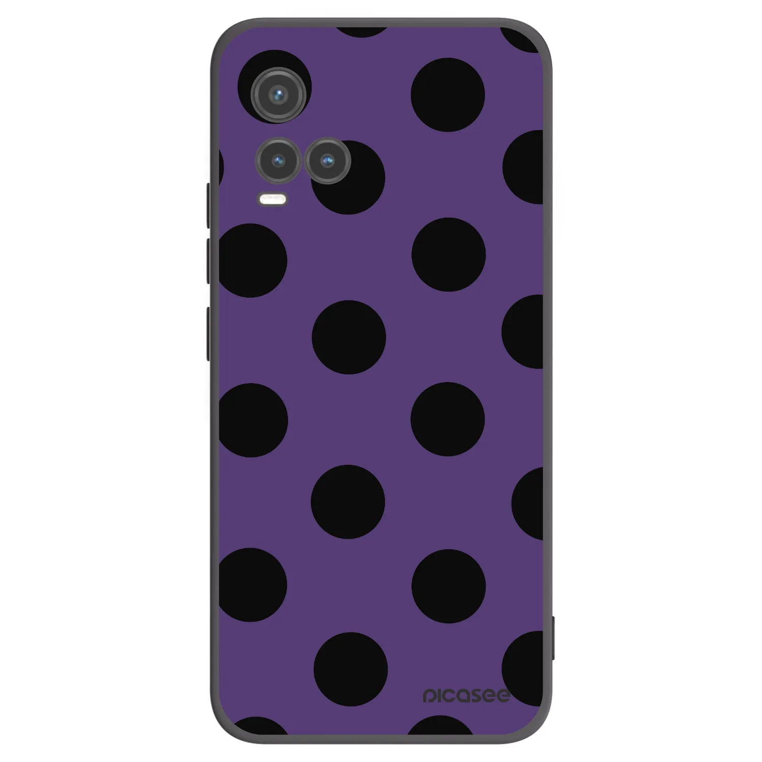 Picasee husă neagră din silicon pentru Vivo Y33s - Big flickers 2