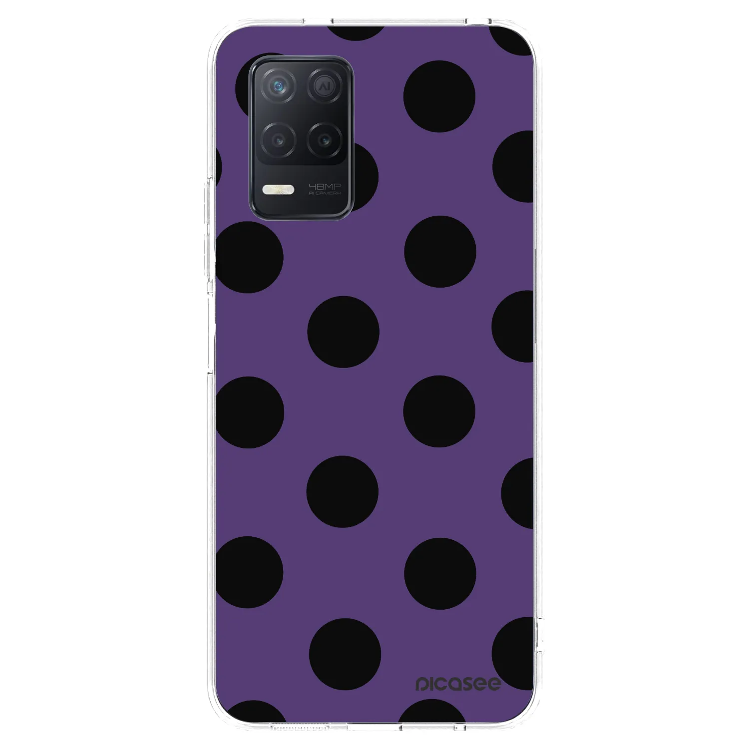 Picasee husă transparentă din silicon pentru Realme 8 5G - Big flickers 2