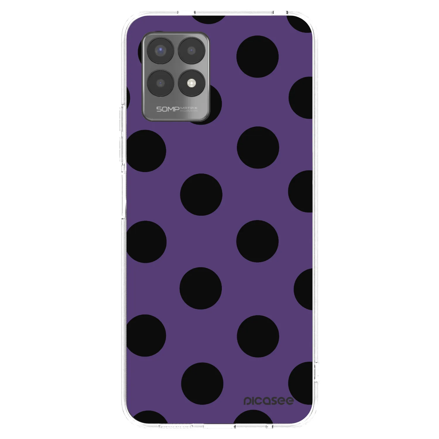 Picasee husă transparentă din silicon pentru Realme 8i - Big flickers 2