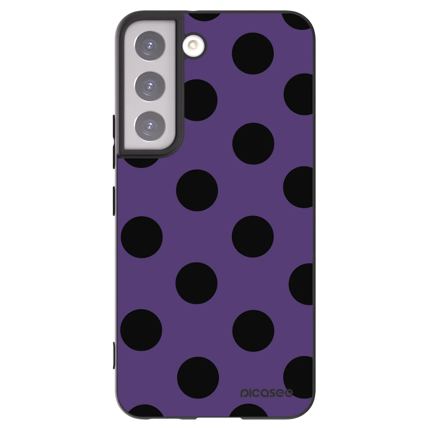 Picasee husă neagră din silicon pentru Samsung Galaxy S22 5G - Big flickers 2