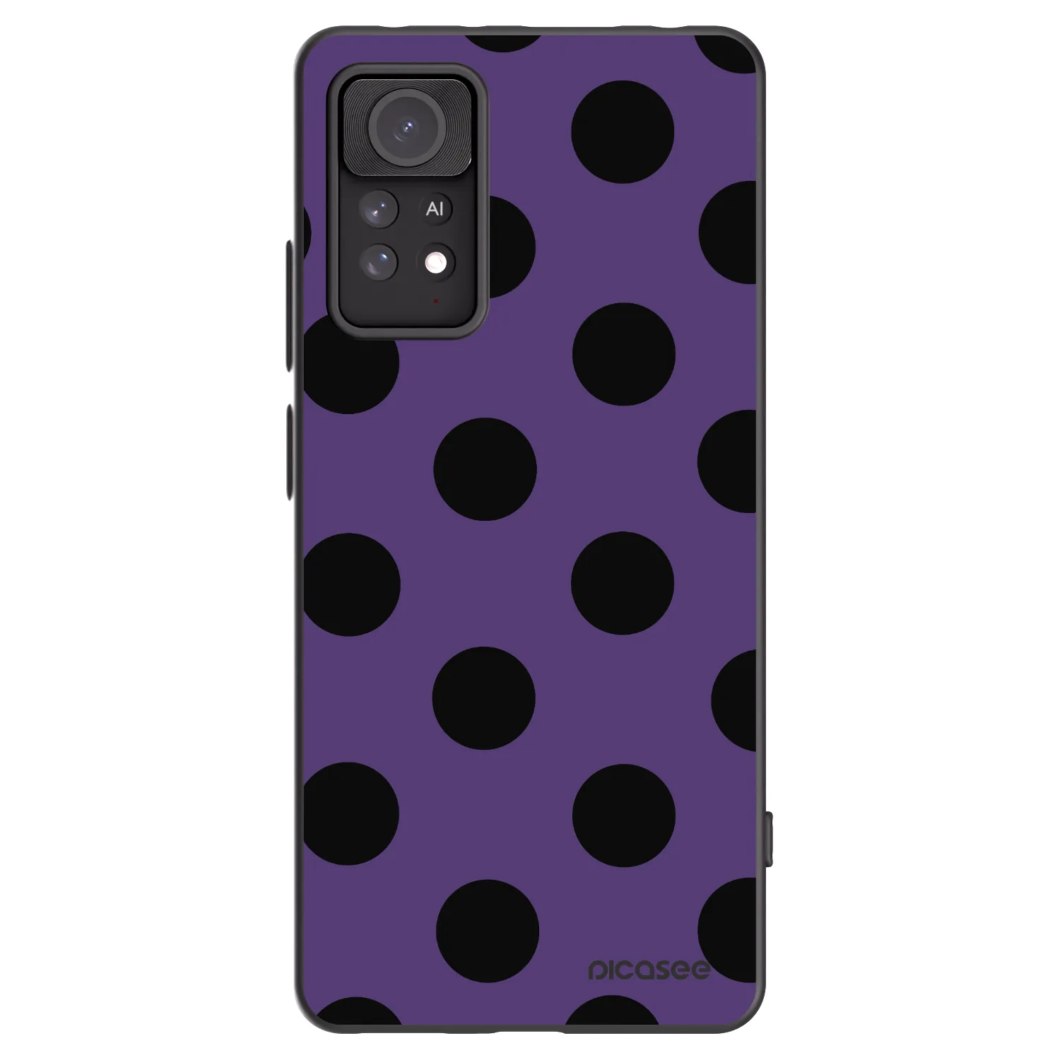 Picasee husă neagră din silicon pentru Xiaomi Redmi Note 11 Pro 5G - Big flickers 2