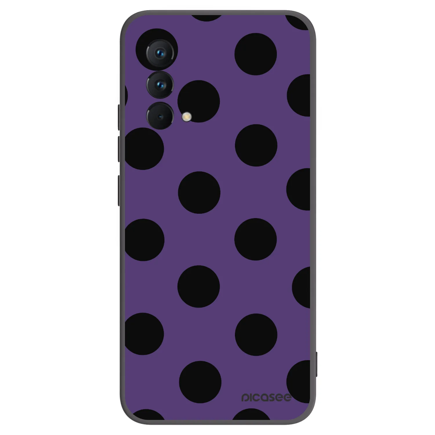 Picasee husă neagră din silicon pentru Realme GT Master Edition 5G - Big flickers 2