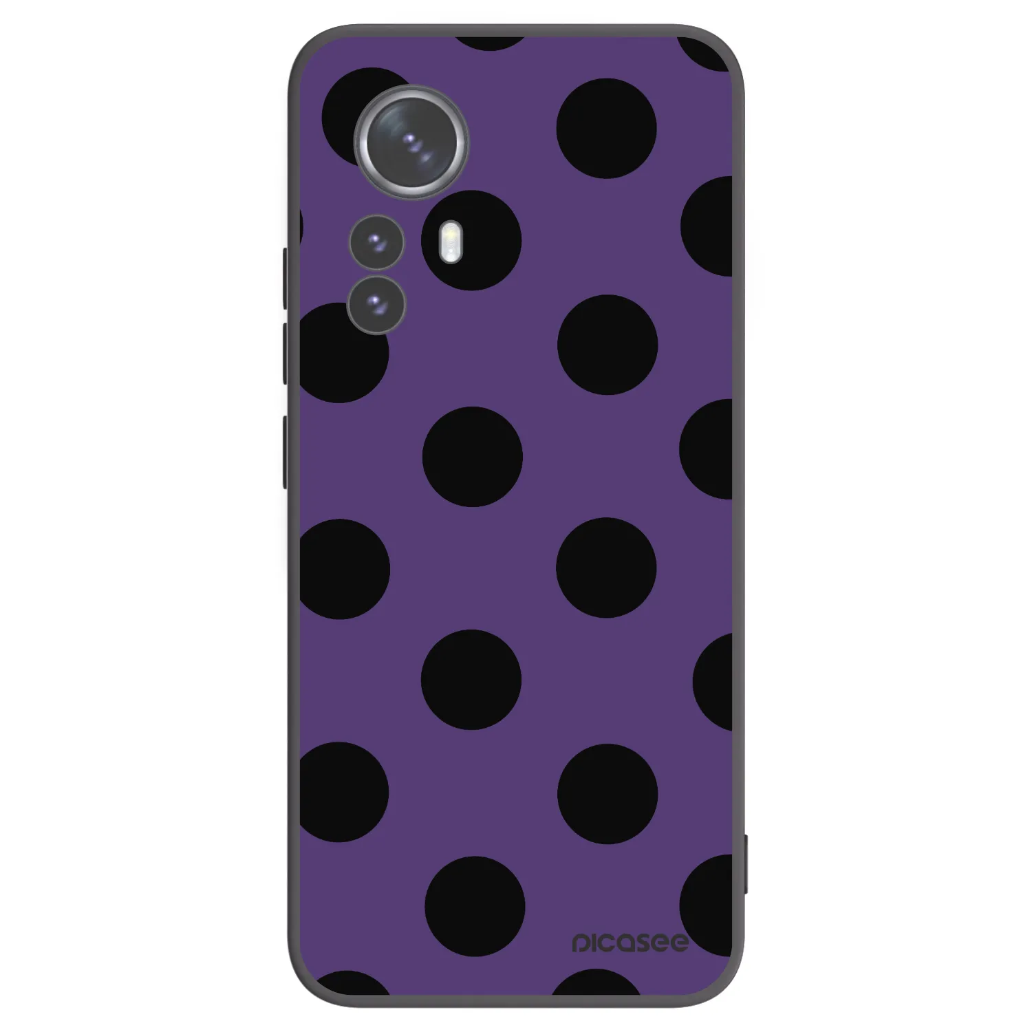 Picasee husă neagră din silicon pentru Xiaomi 12 Pro - Big flickers 2