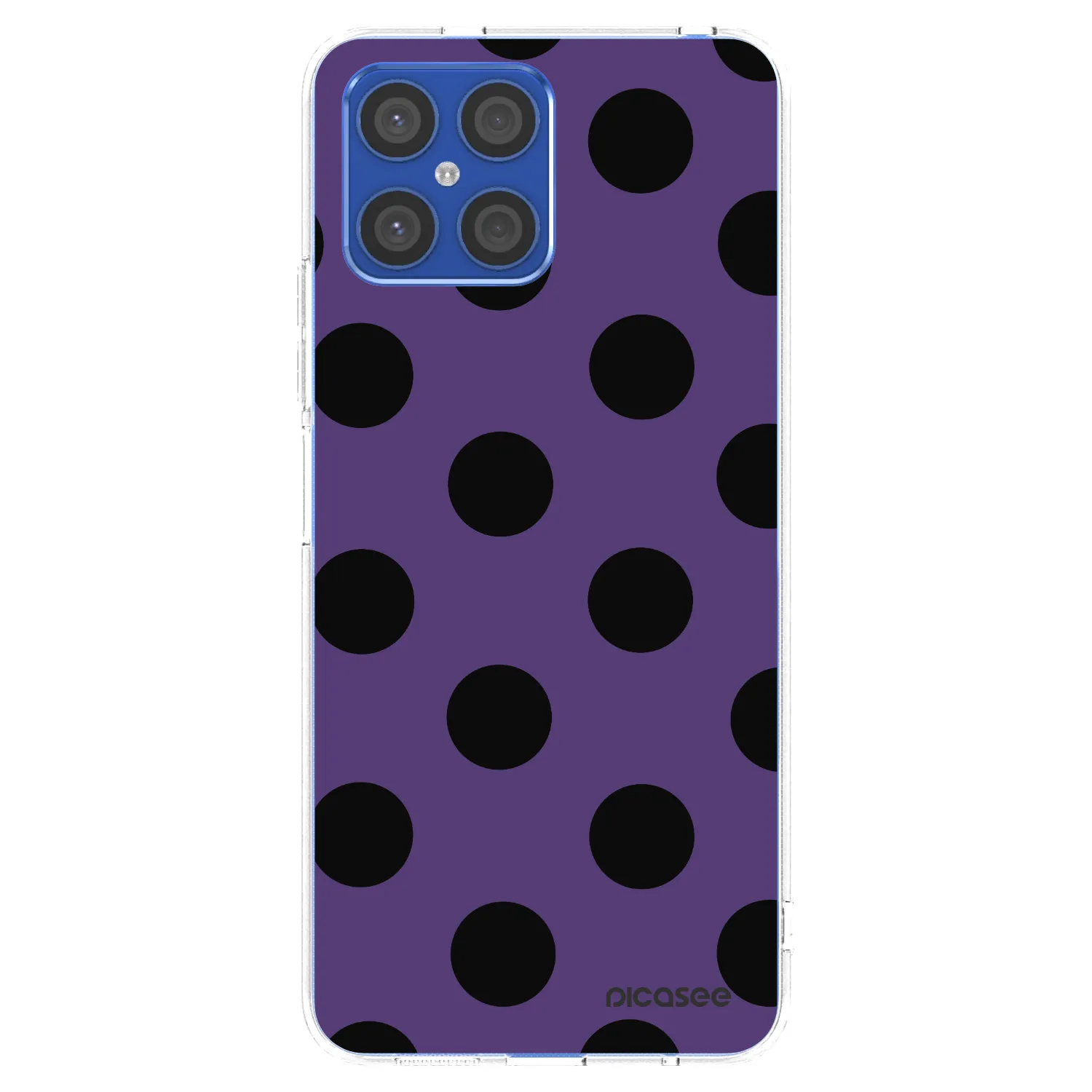 Picasee husă transparentă din silicon pentru Honor X8 4G - Big flickers 2