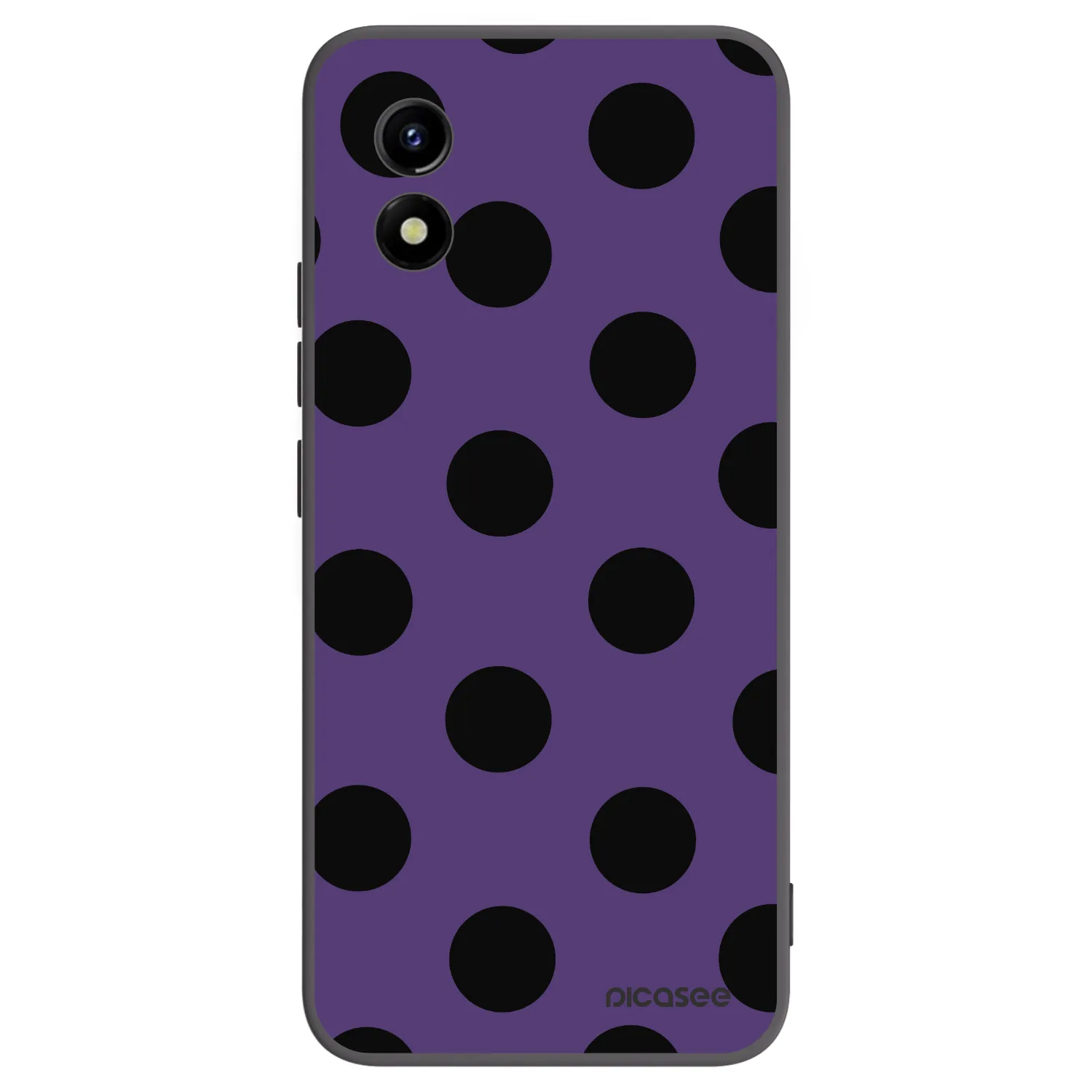 Picasee husă neagră din silicon pentru Vivo Y01 - Big flickers 2