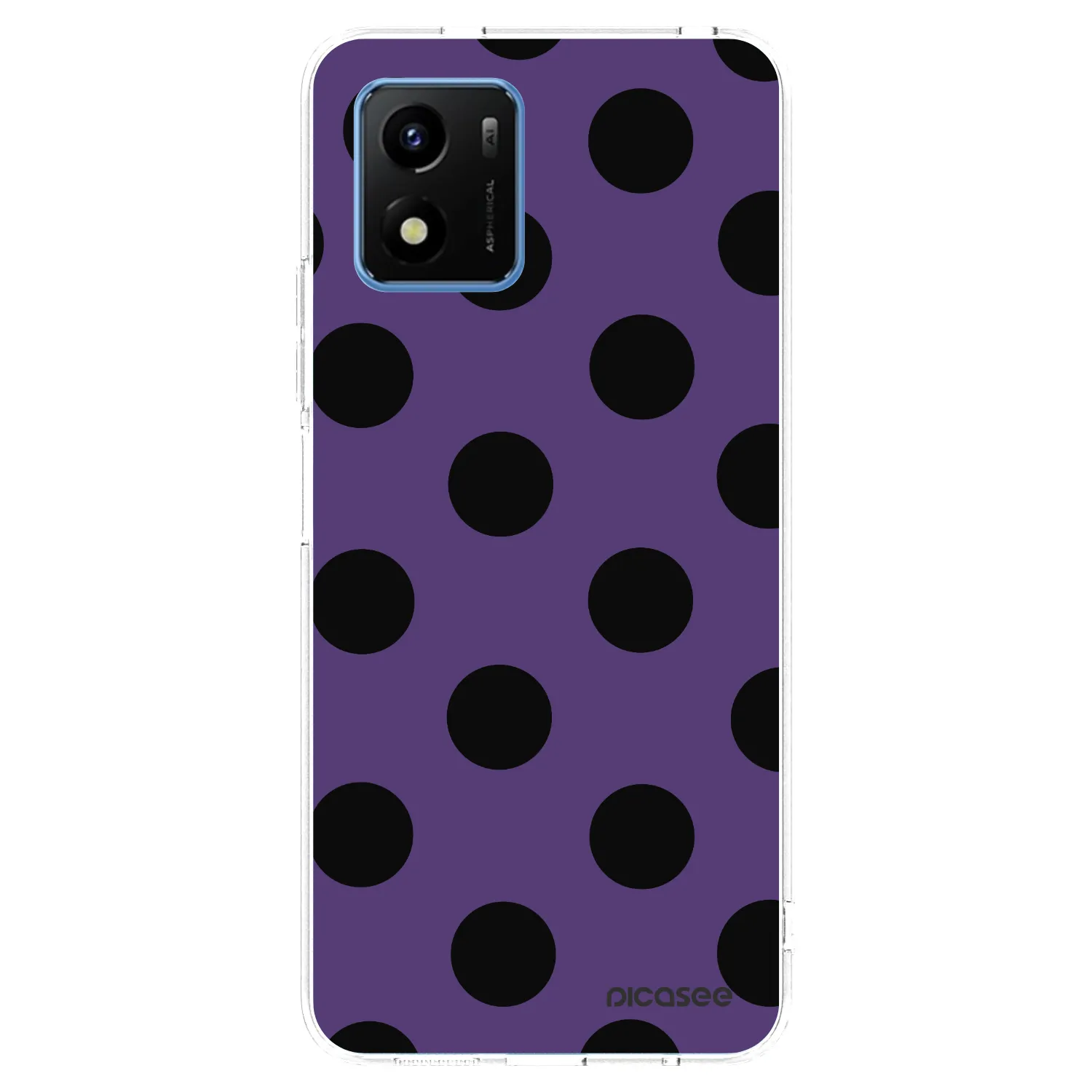 Picasee husă transparentă din silicon pentru Vivo Y01 - Big flickers 2