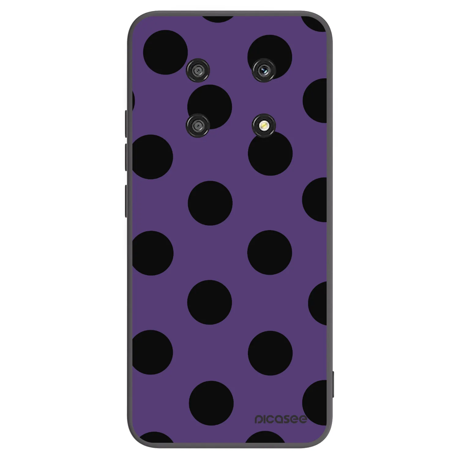 Picasee husă neagră din silicon pentru Honor Magic4 Lite 5G - Big flickers 2