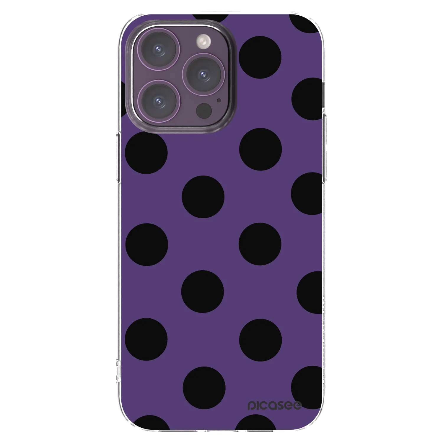 Picasee husă transparentă din silicon pentru Apple iPhone 14 Pro Max - Big flickers 2