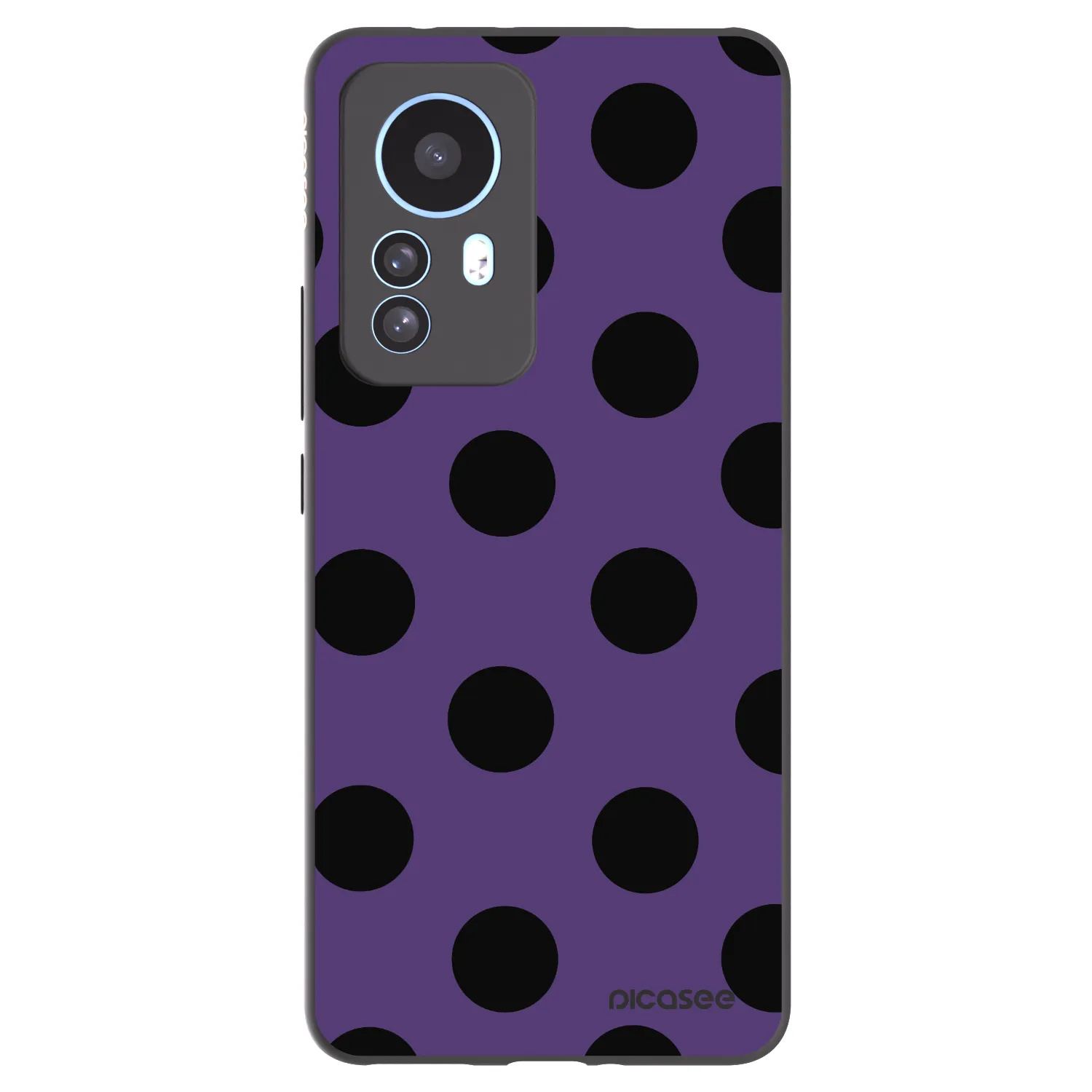 Picasee husă neagră din silicon pentru Xiaomi 12T Pro - Big flickers 2