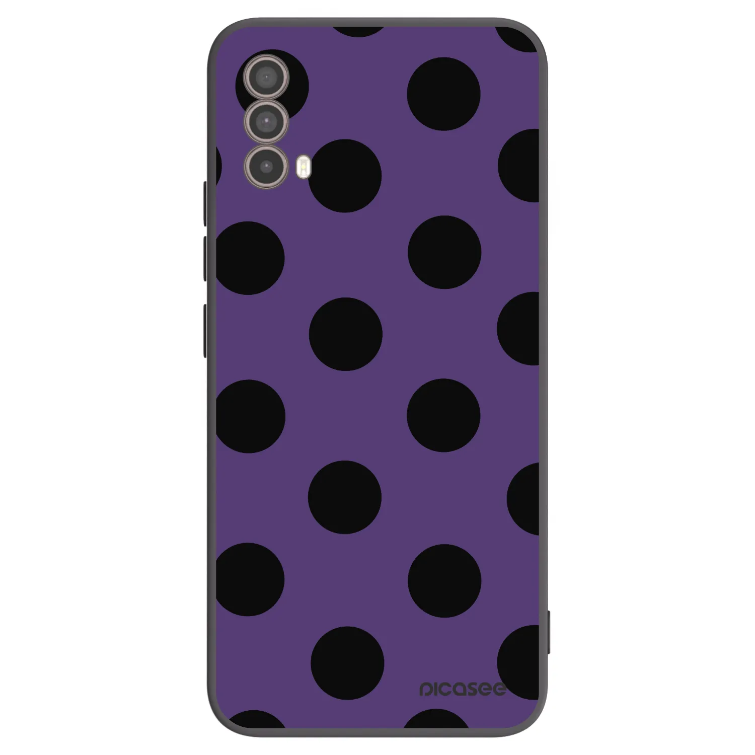 Picasee husă neagră din silicon pentru Motorola Moto E40 - Big flickers 2