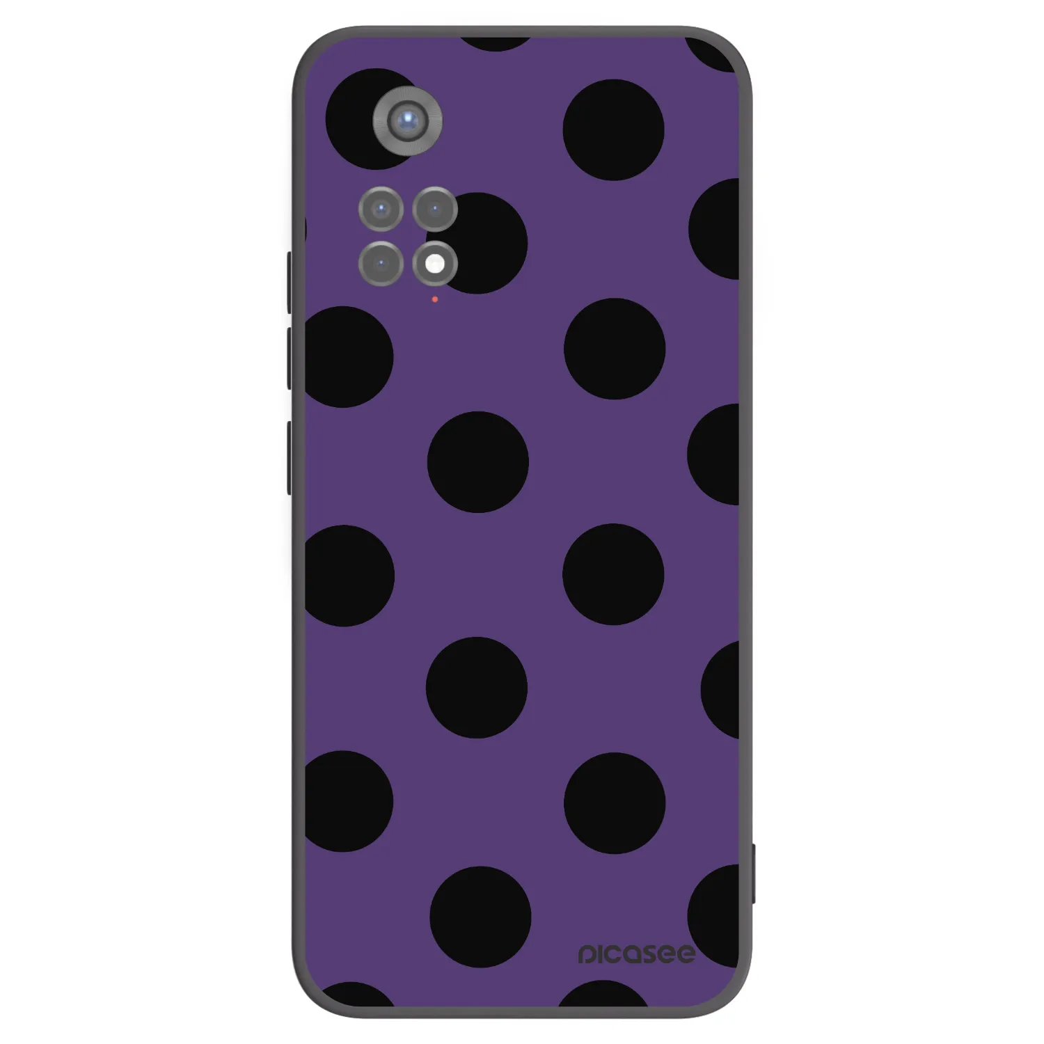 Picasee husă neagră din silicon pentru Xiaomi Redmi Note 11S 5G - Big flickers 2