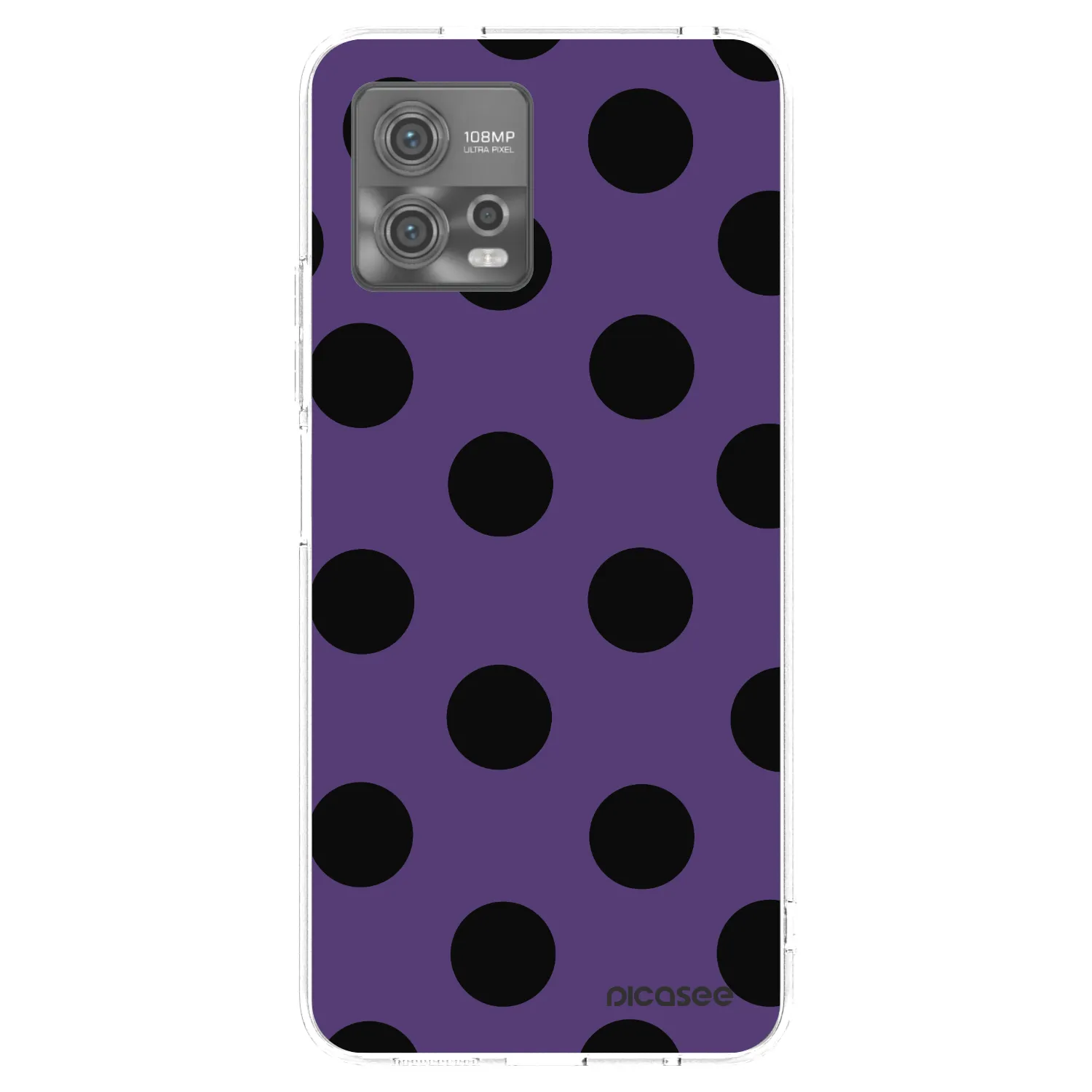 Picasee husă transparentă din silicon pentru Motorola Moto G72 - Big flickers 2