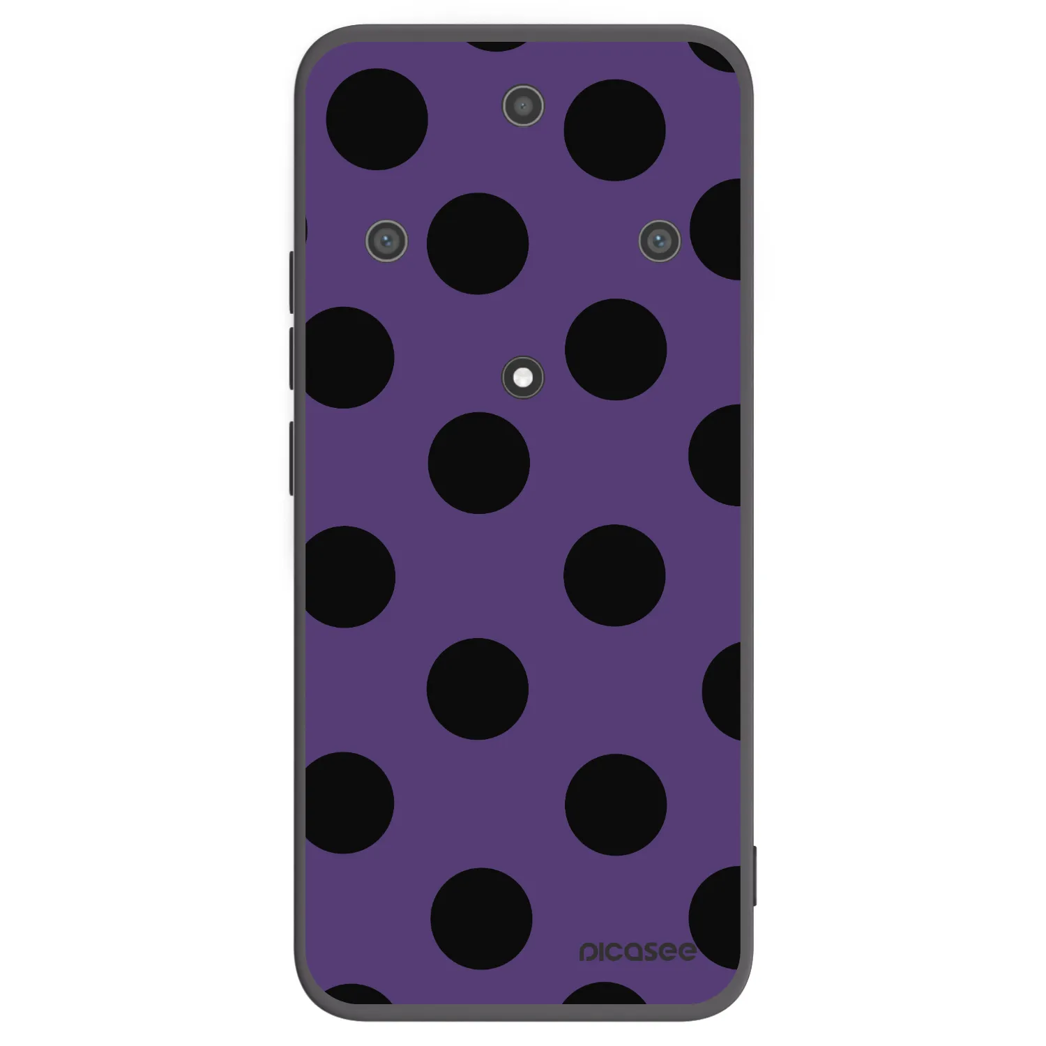 Picasee husă neagră din silicon pentru Honor Magic5 Lite 5G - Big flickers 2