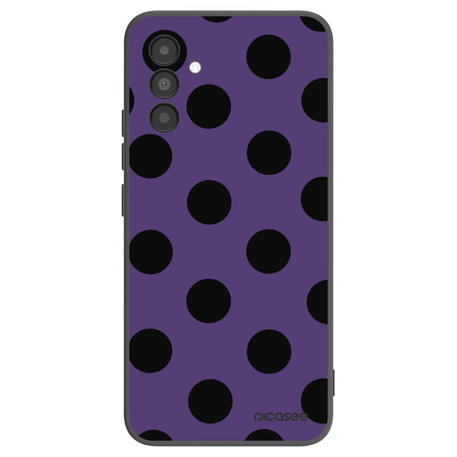 Picasee husă neagră din silicon pentru Samsung Galaxy A04s A047F - Big flickers 2