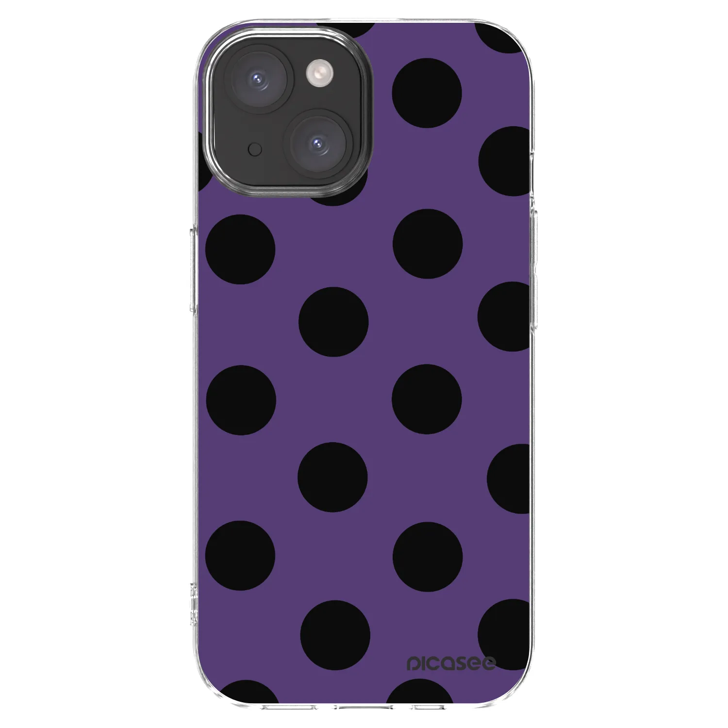 Picasee husă transparentă din silicon pentru Apple iPhone 15 - Big flickers 2