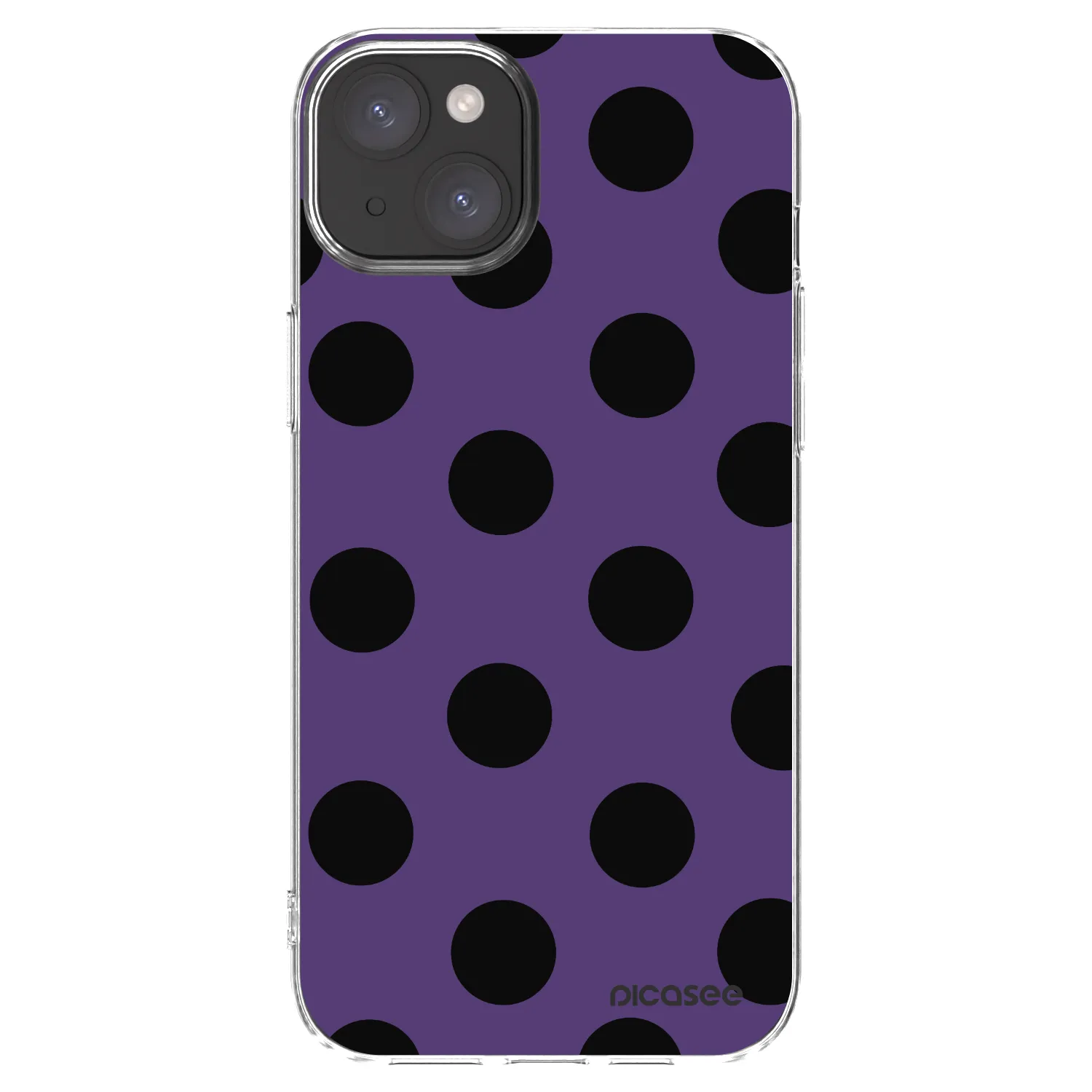 Picasee husă transparentă din silicon pentru Apple iPhone 15 Plus - Big flickers 2