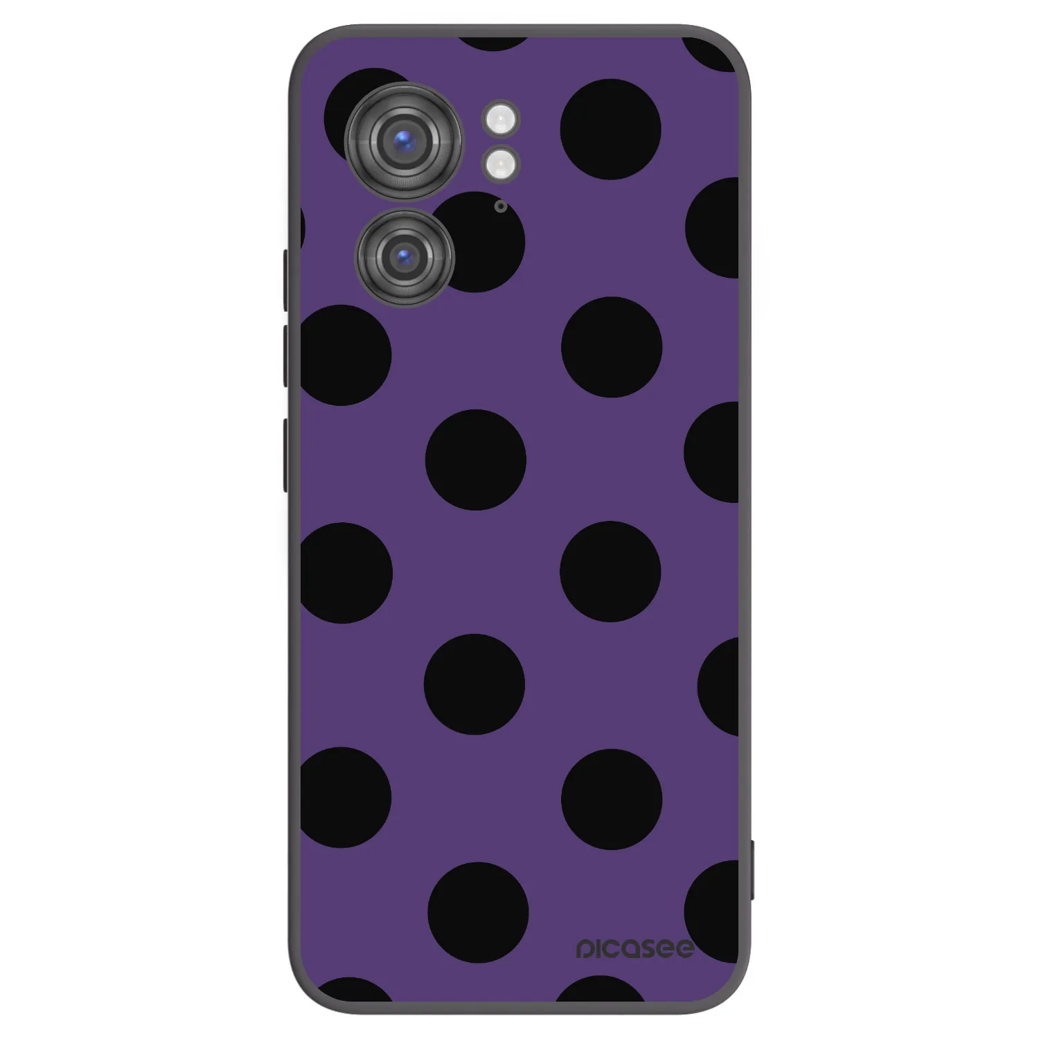 Picasee husă neagră din silicon pentru Motorola Edge 40 - Big flickers 2