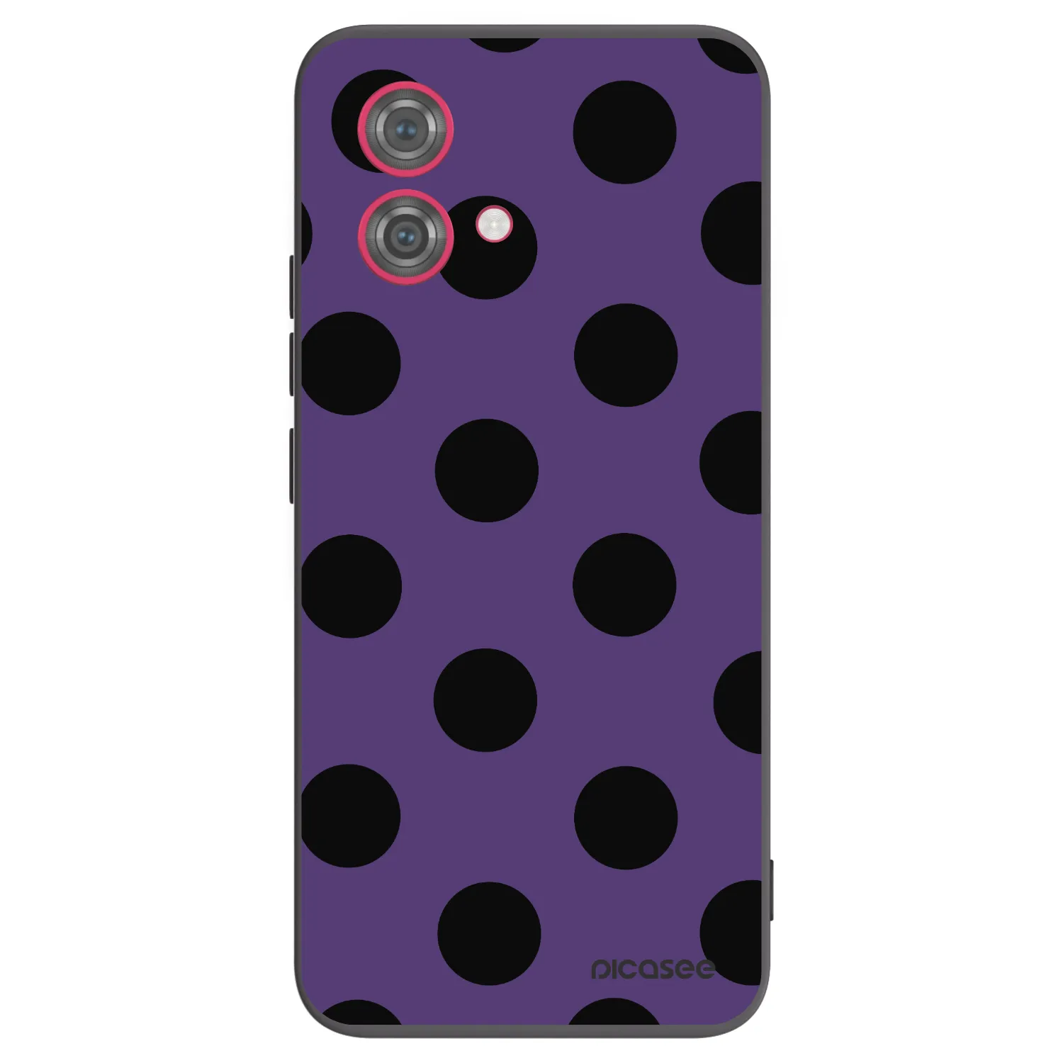 Picasee husă neagră din silicon pentru Motorola Moto G84 5G - Big flickers 2