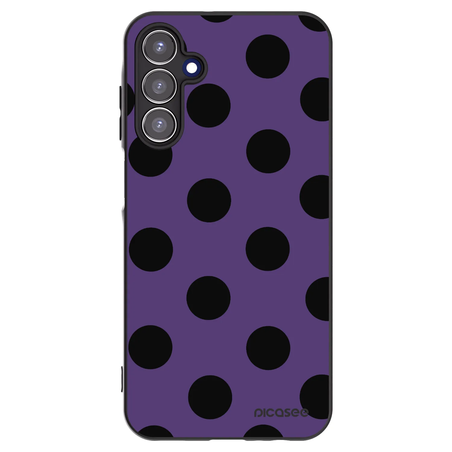 Picasee husă neagră din silicon pentru Samsung Galaxy A15 A156B 5G - Big flickers 2