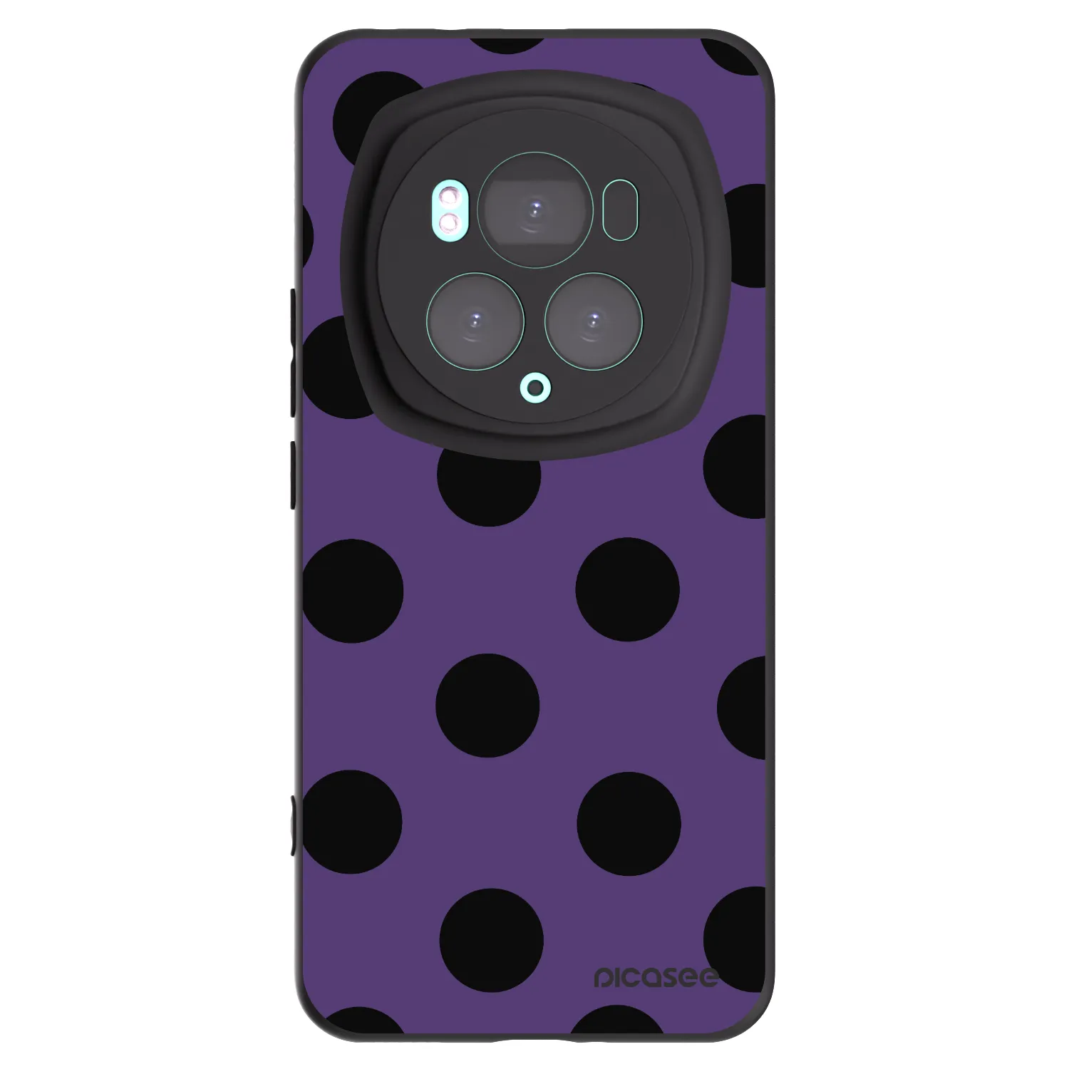 Picasee husă neagră din silicon pentru Honor Magic6 Pro - Big flickers 2