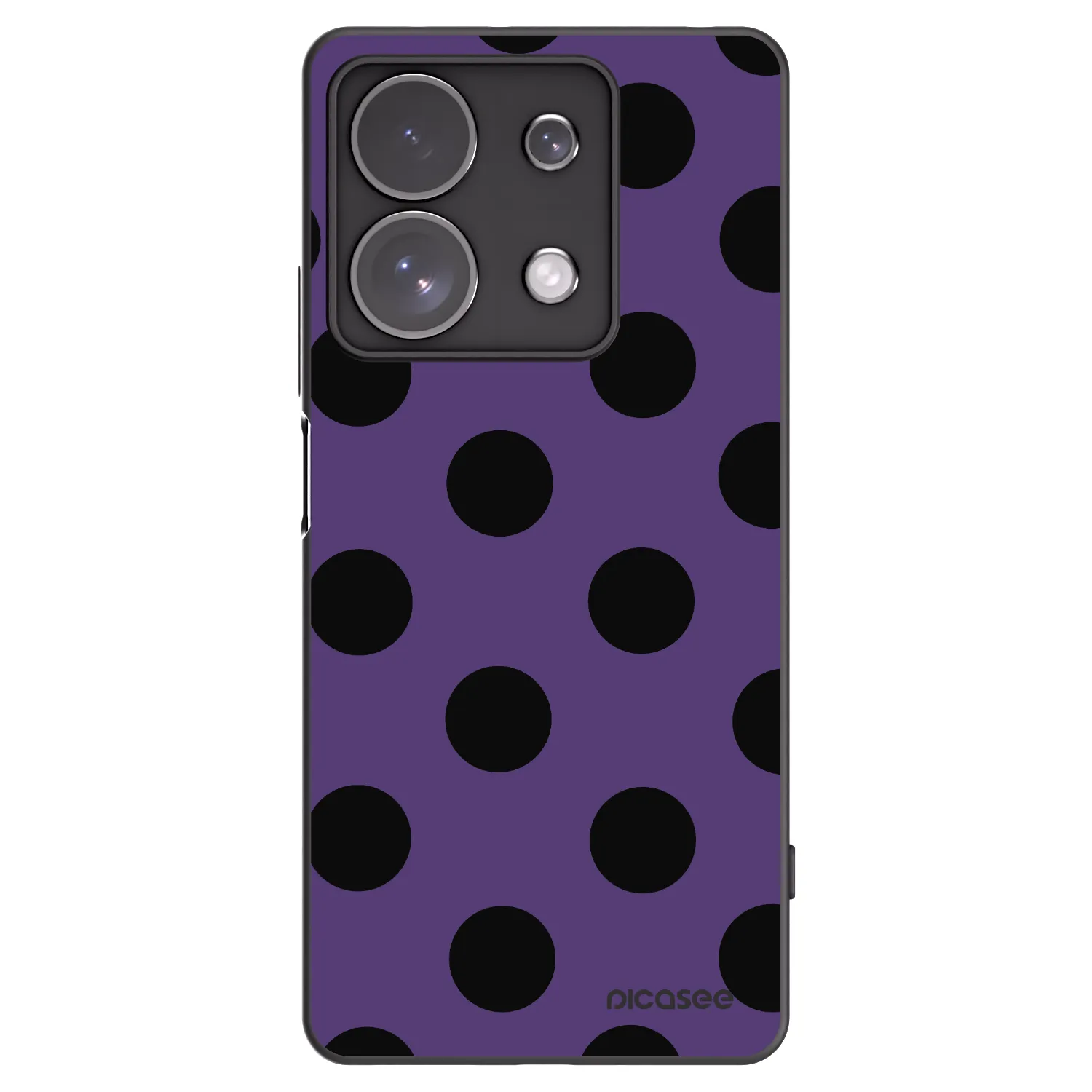 Picasee husă neagră din silicon pentru Xiaomi Redmi Note 13 Pro 4G - Big flickers 2