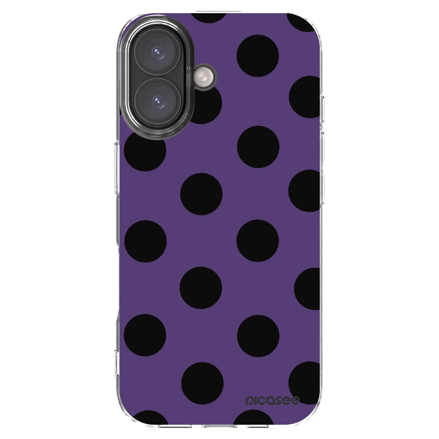 Picasee husă transparentă din silicon pentru Apple iPhone 16 - Big flickers 2