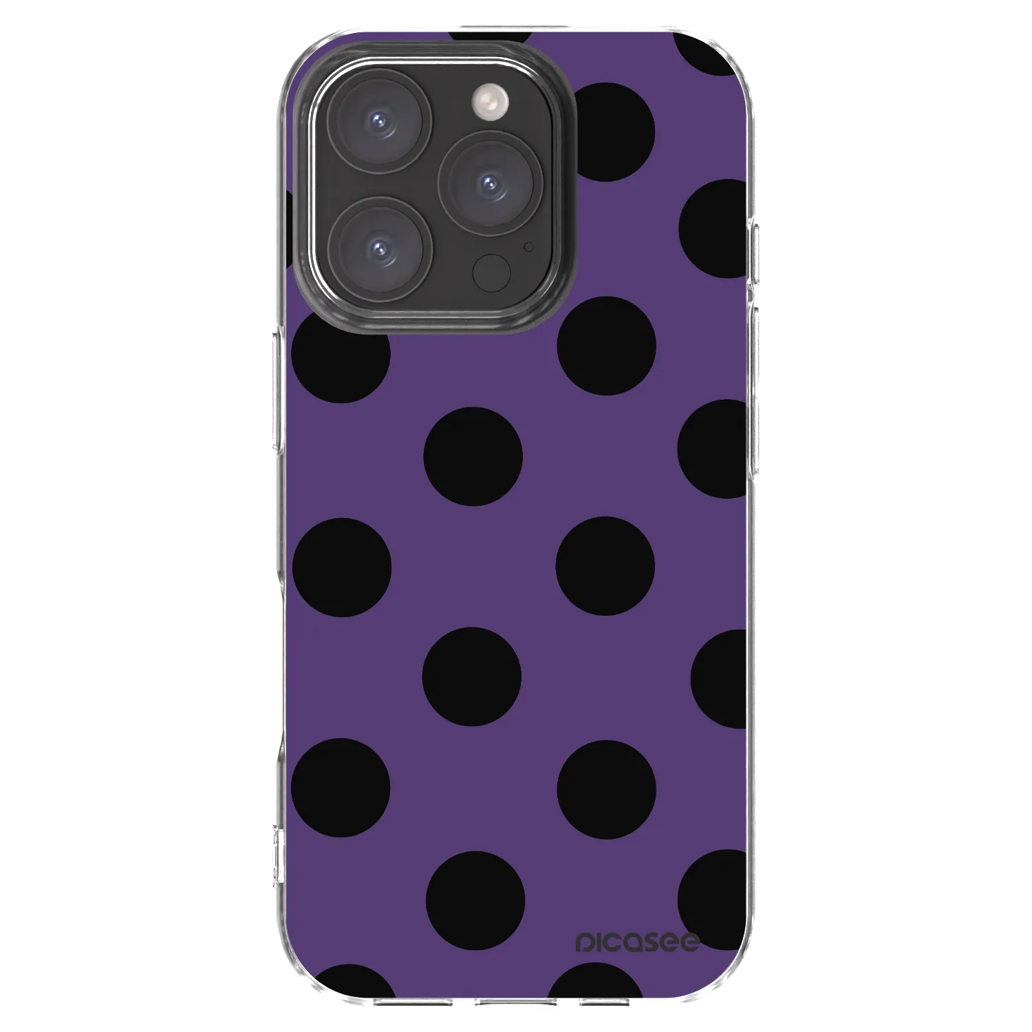 Picasee husă transparentă din silicon pentru Apple iPhone 16 Pro - Big flickers 2