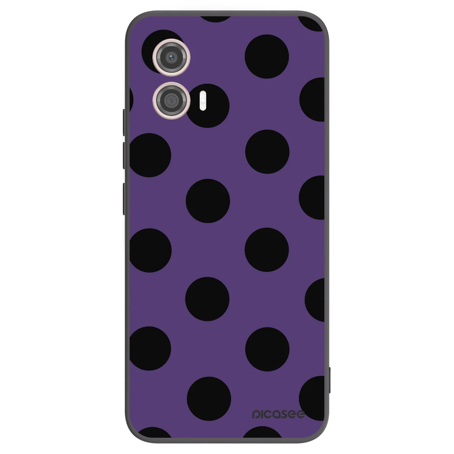 Picasee husă neagră din silicon pentru Motorola Moto G53 5G - Big flickers 2