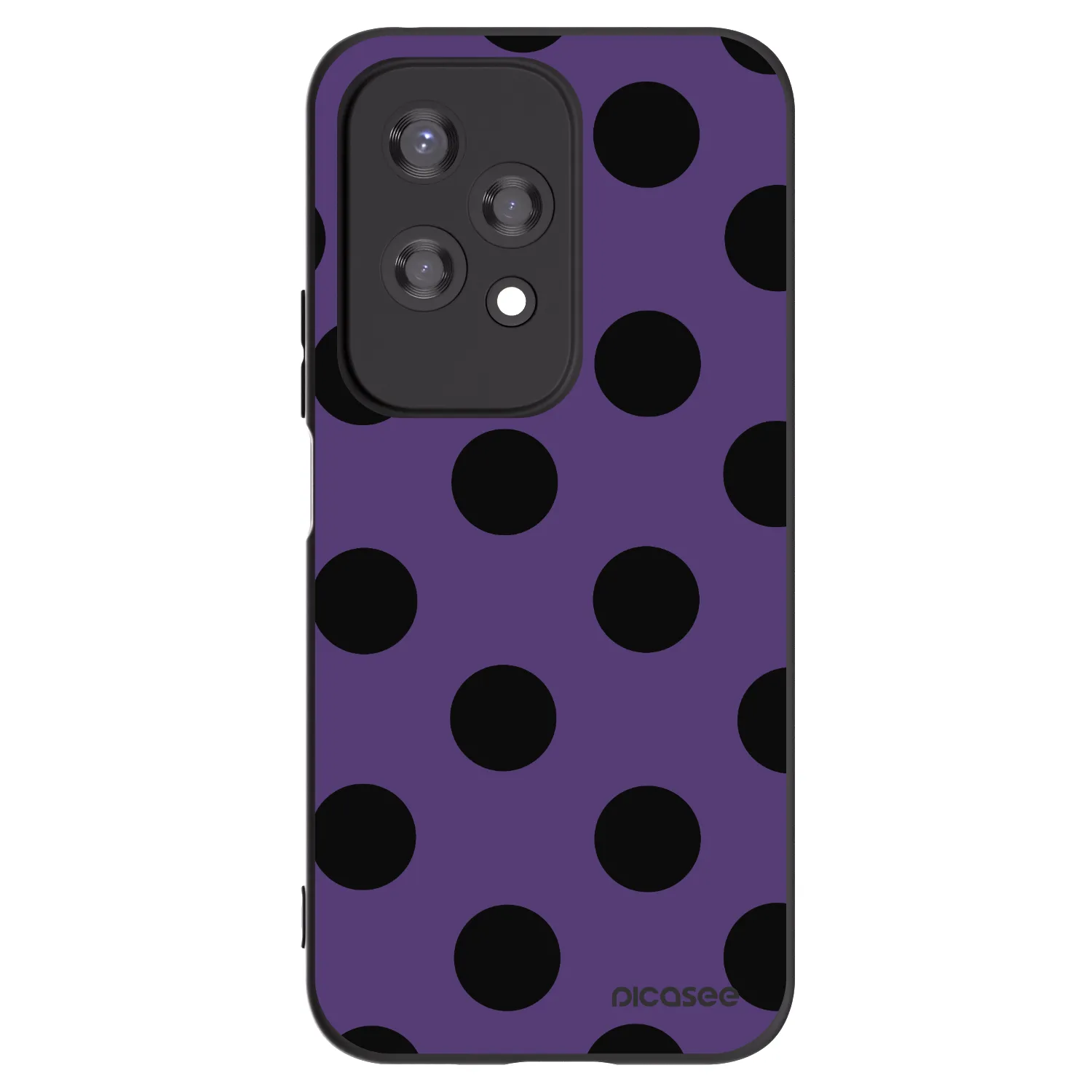 Picasee husă neagră din silicon pentru Honor 200 Lite - Big flickers 2