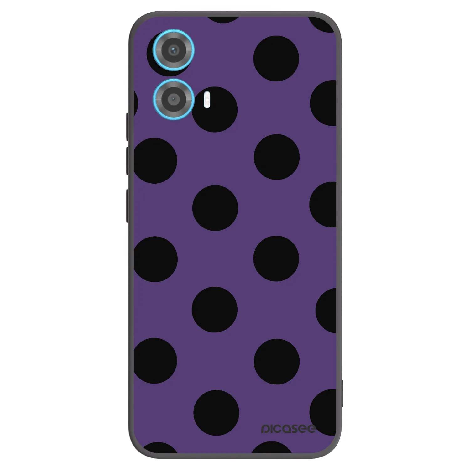 Picasee husă neagră din silicon pentru Motorola Moto G34 5G - Big flickers 2