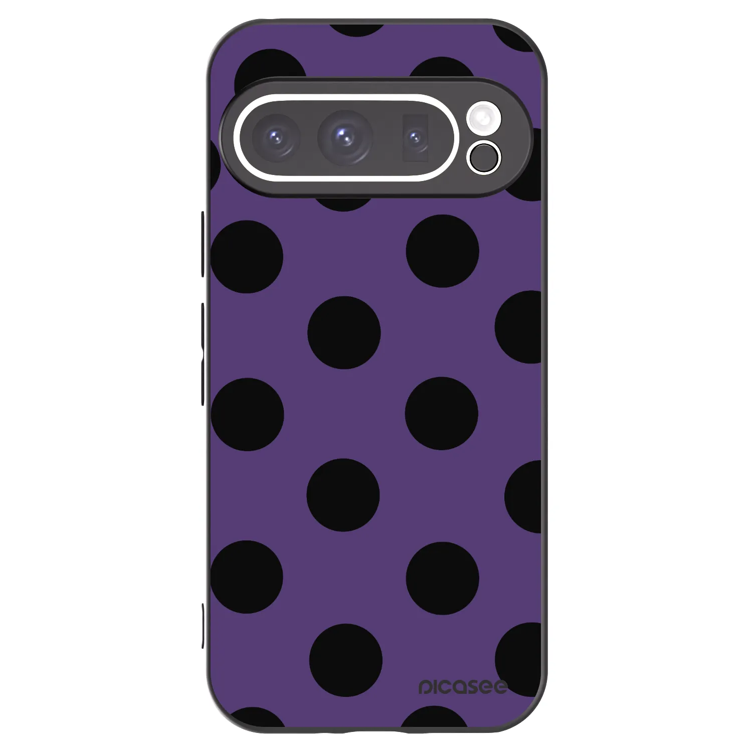 Picasee husă neagră din silicon pentru Google Pixel 9 Pro - Big flickers 2