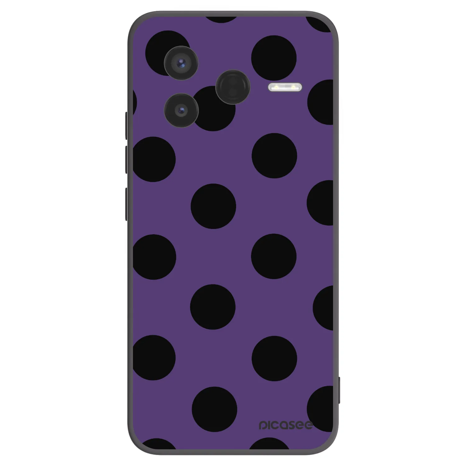 Picasee husă neagră din silicon pentru Xiaomi Poco F7 Pro 5G - Big flickers 2