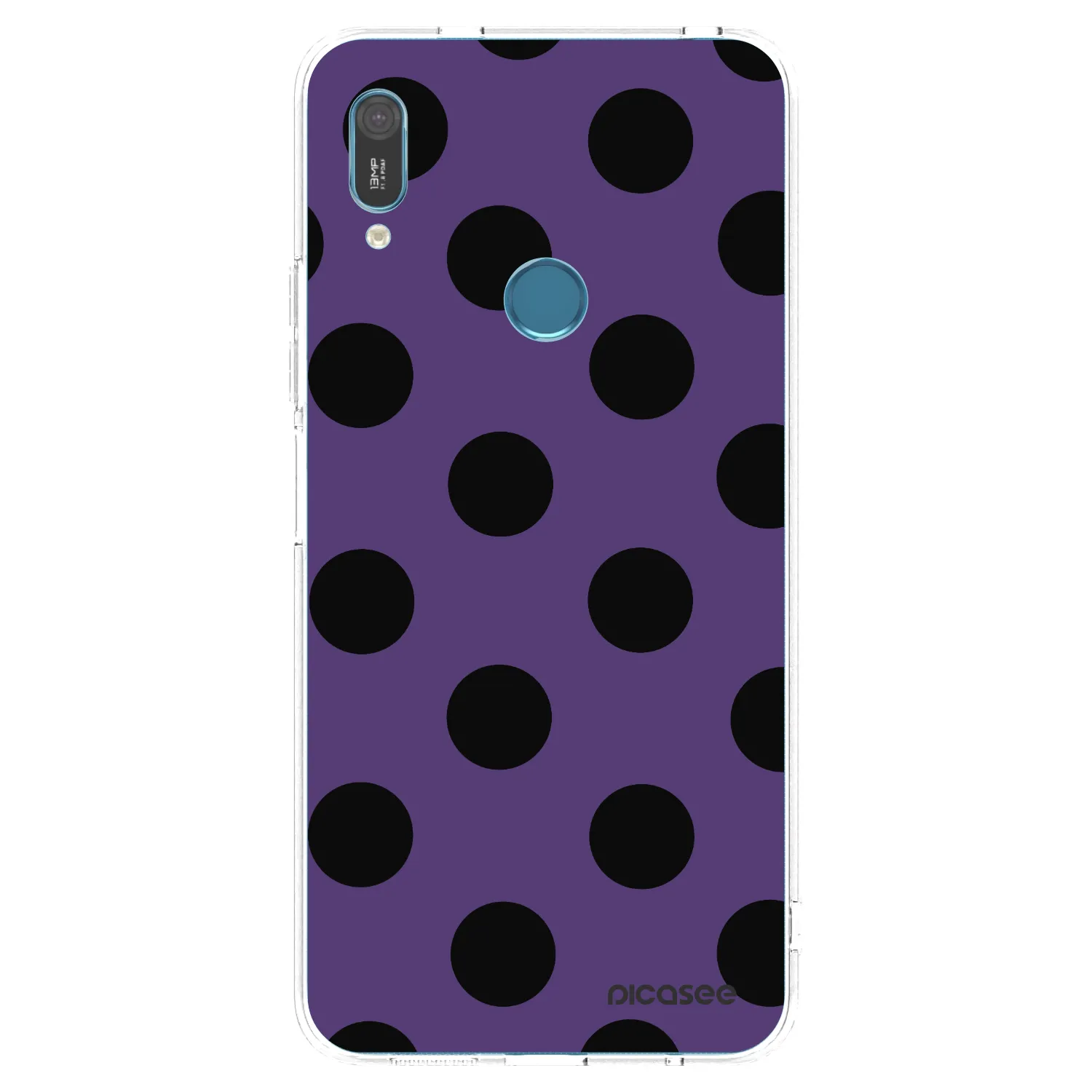 Picasee husă transparentă din silicon pentru Huawei Y6 2019 - Big flickers 2