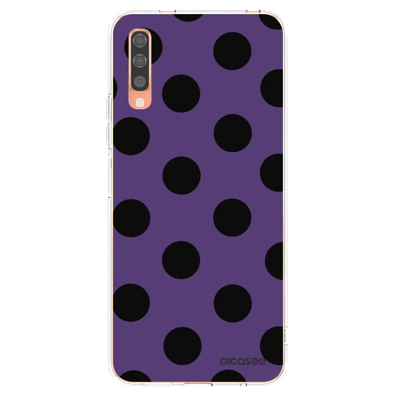 Picasee husă transparentă din silicon pentru Samsung Galaxy A70 A705F - Big flickers 2
