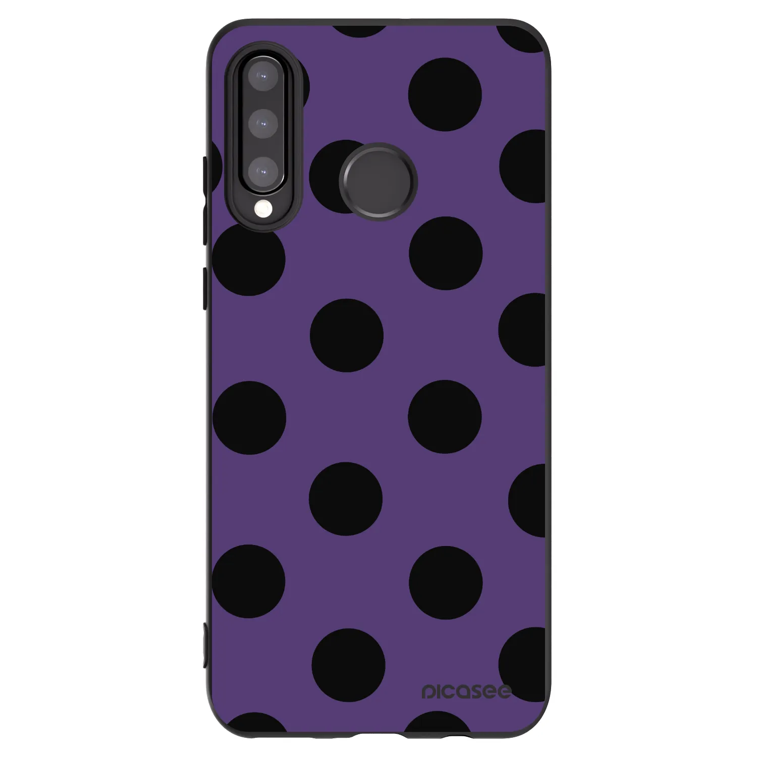 Picasee husă neagră din silicon pentru Huawei P30 Lite - Big flickers 2