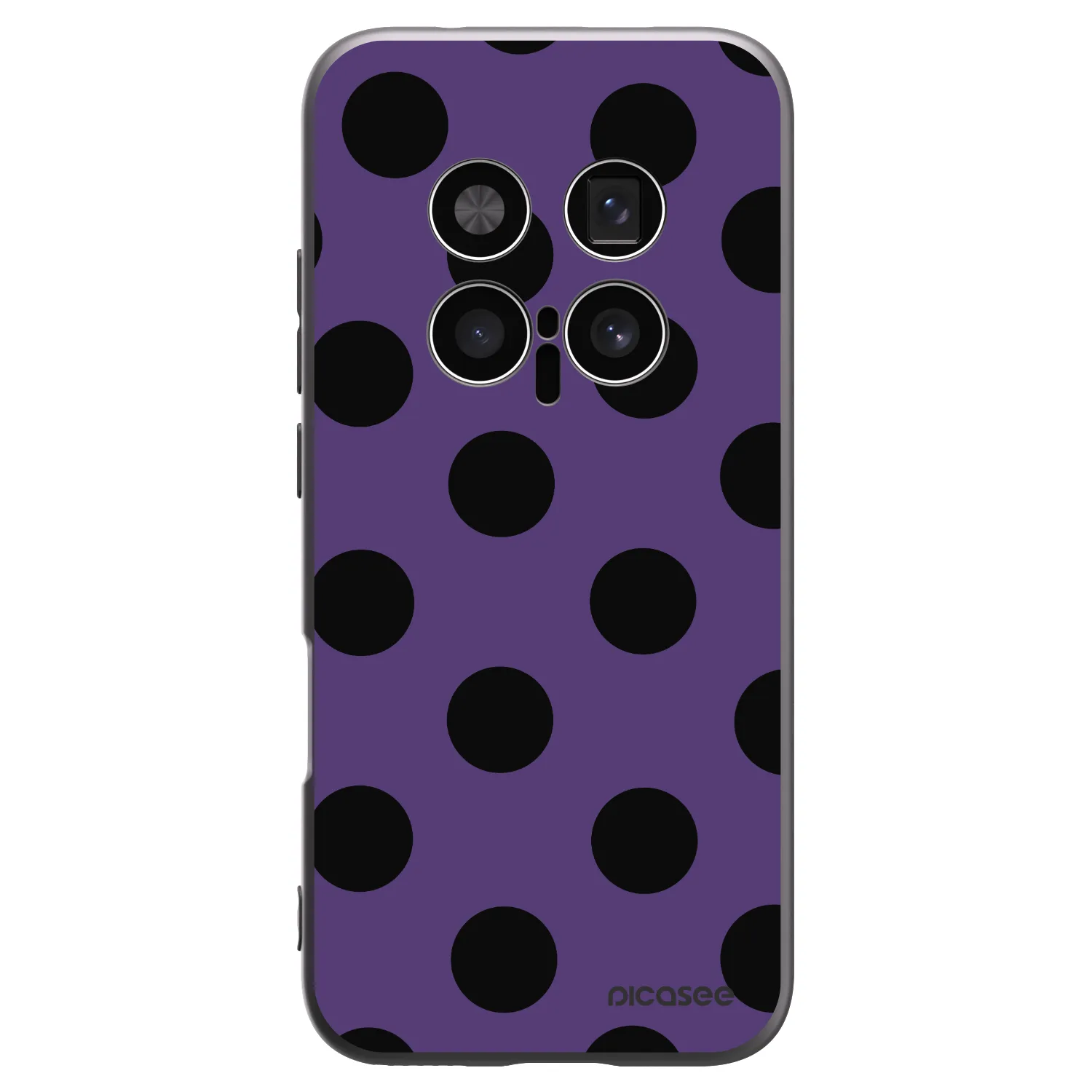 Picasee husă neagră din silicon pentru Honor Magic8 Pro 5G - Big flickers 2