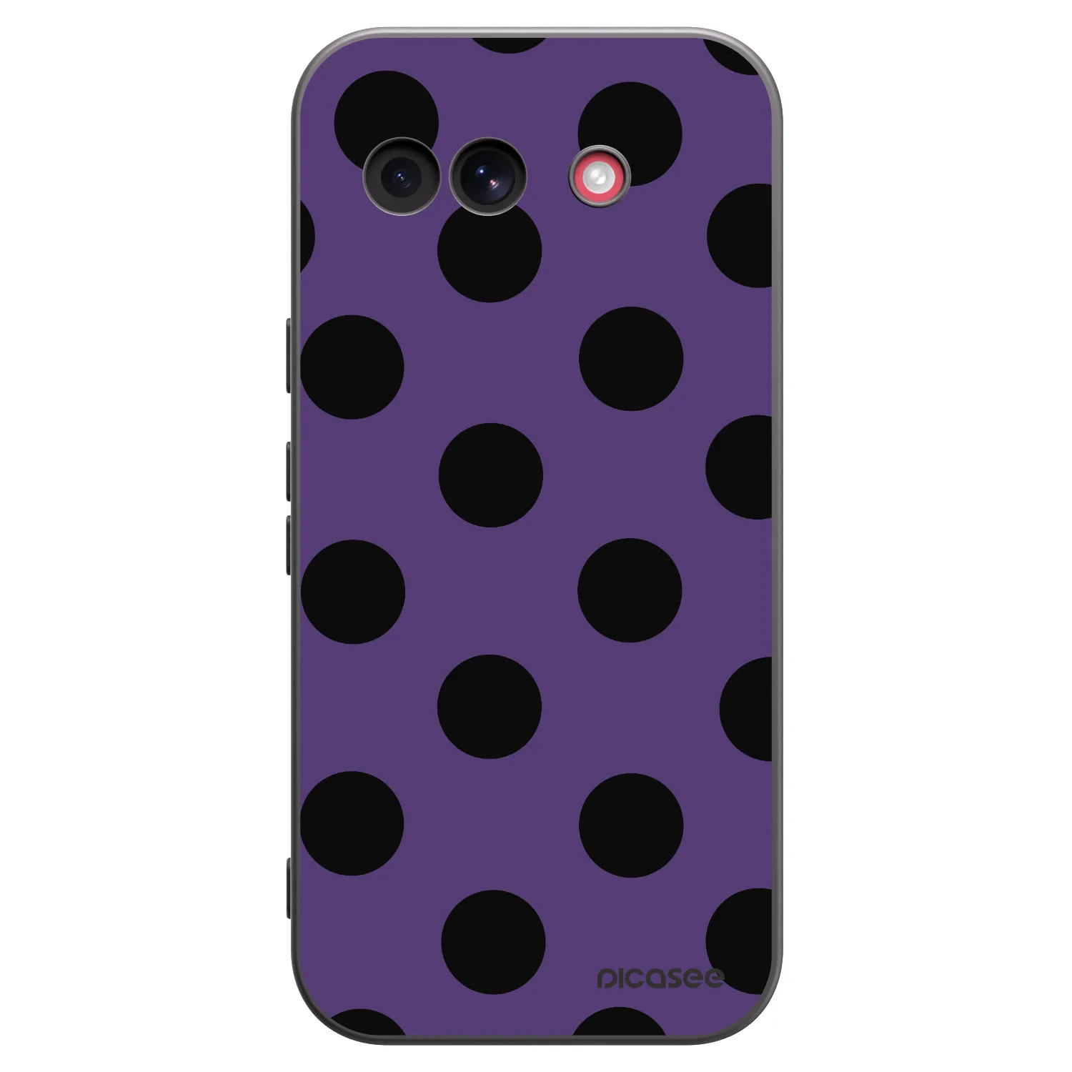 Picasee husă neagră din silicon pentru Google Pixel 10a - Big flickers 2