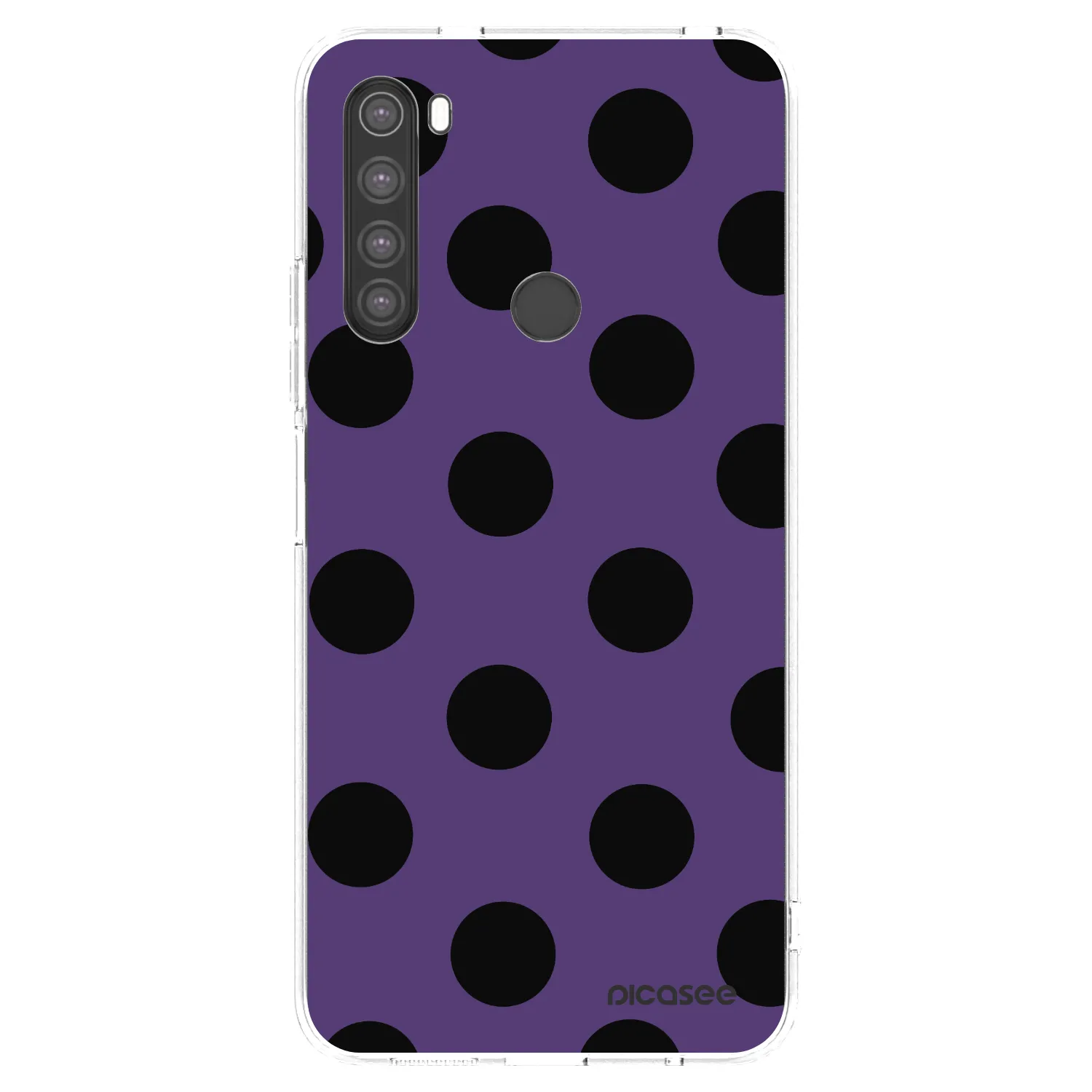 Picasee husă transparentă din silicon pentru Xiaomi Redmi Note 8 - Big flickers 2