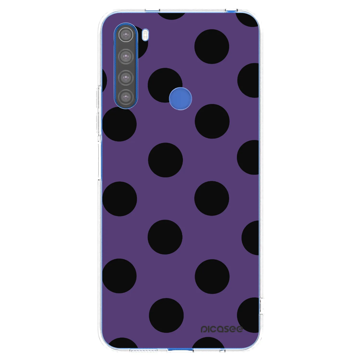 Picasee husă transparentă din silicon pentru Xiaomi Redmi Note 8T - Big flickers 2