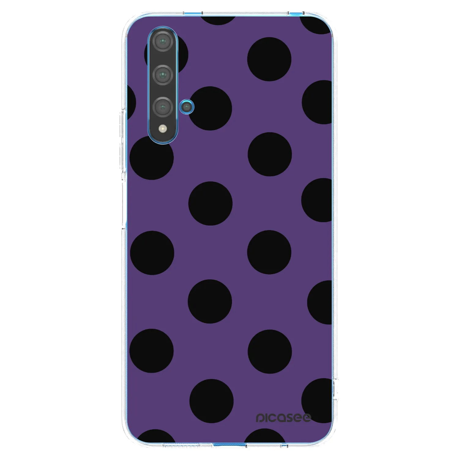 Picasee husă transparentă din silicon pentru Huawei Nova 5T - Big flickers 2