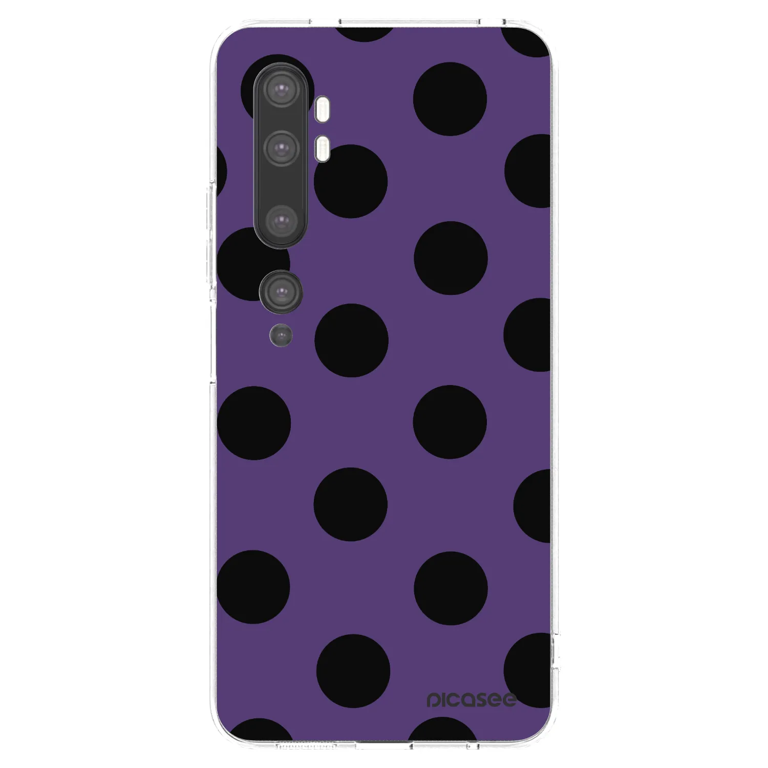 Picasee husă transparentă din silicon pentru Xiaomi Mi Note 10 (Pro) - Big flickers 2