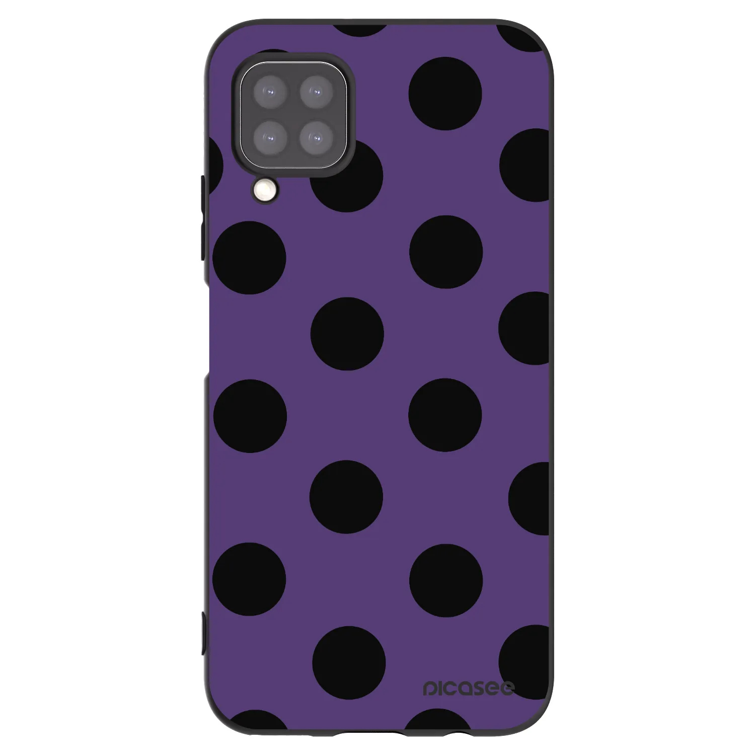 Picasee husă neagră din silicon pentru Huawei P40 Lite - Big flickers 2