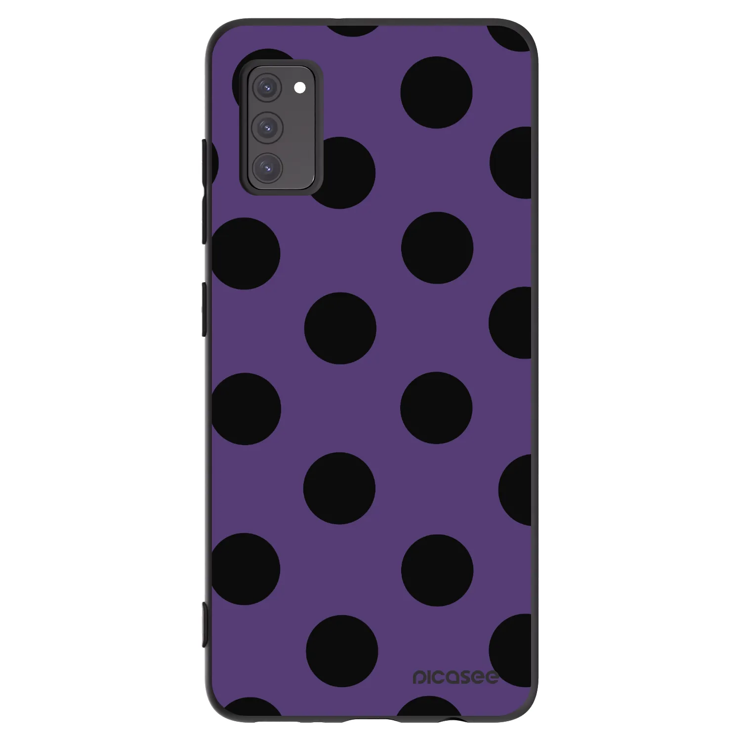 Picasee husă neagră din silicon pentru Samsung Galaxy A41 A415F - Big flickers 2