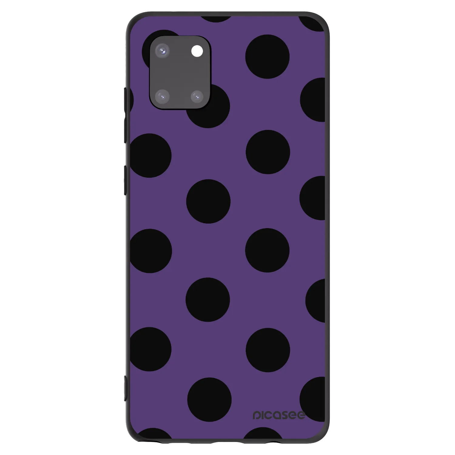 Picasee husă neagră din silicon pentru Samsung Galaxy Note 10 Lite N770F - Big flickers 2