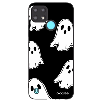 Husă pentru Realme C21 - Black ghosts