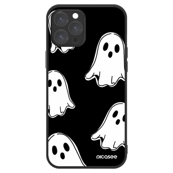Picasee ULTIMATE CASE MagSafe pentru Apple iPhone 12 Pro Max - Black ghosts